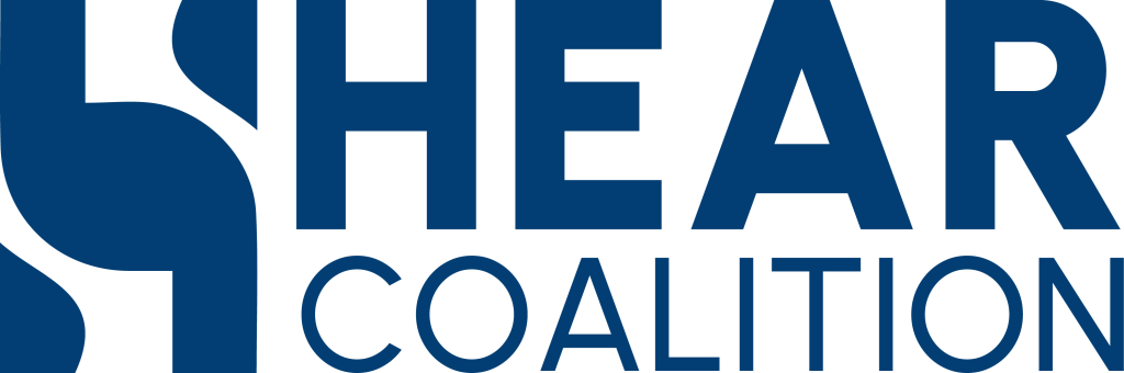 HEAR Coalition - Hemp Education, Accountability, and Reform Solid Blue Logo